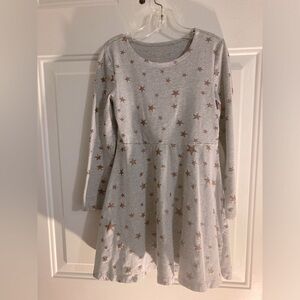 BCBGirls metallic star swing dress